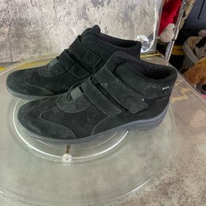 Legero black suede 9